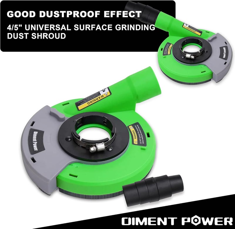 Diment Power Grinding Dust Shroud for Angle grinder 4 1/2-Inch / 5-Inch, Diamond Grinding Cup Wheel 5-Inch - Image 5